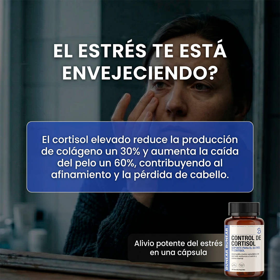 BUNEAR CONTROL DE CORTISOL — SOPORTE PARA EL ESTRÉS Y CORTISOL