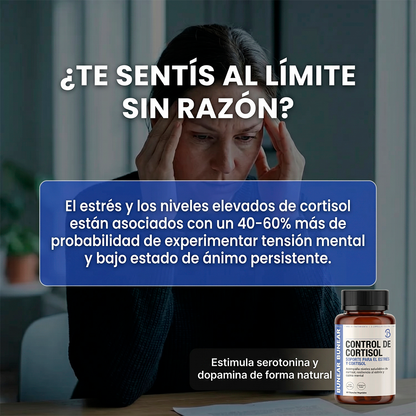 BUNEAR CONTROL DE CORTISOL — SOPORTE PARA EL ESTRÉS Y CORTISOL