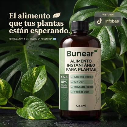 Bunear Alimento Instantáneo para Plantas
