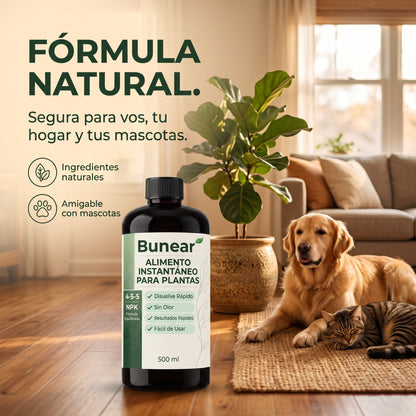 Bunear Alimento Instantáneo para Plantas