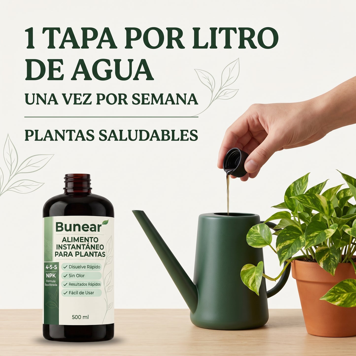 Bunear Alimento Instantáneo para Plantas