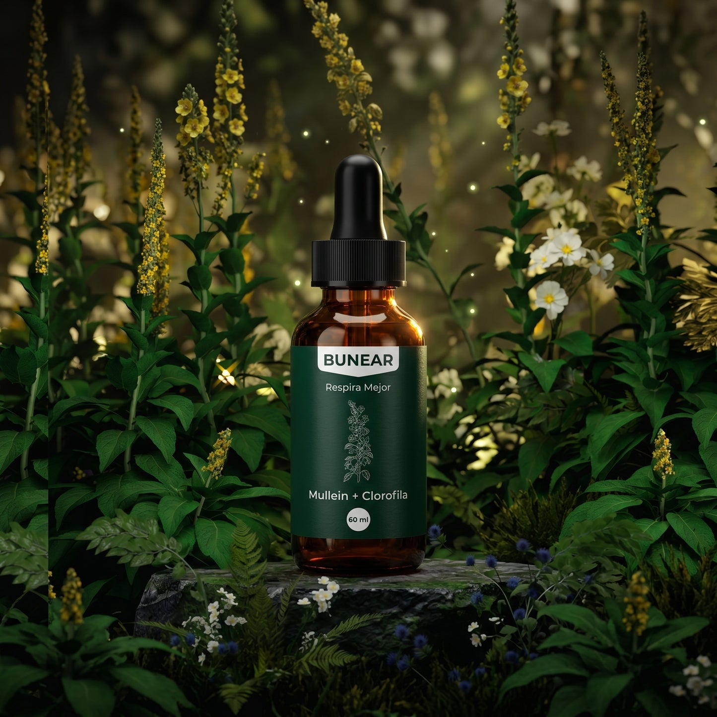 Bunear Respira Mejor — Mullein + Clorofila 60ml