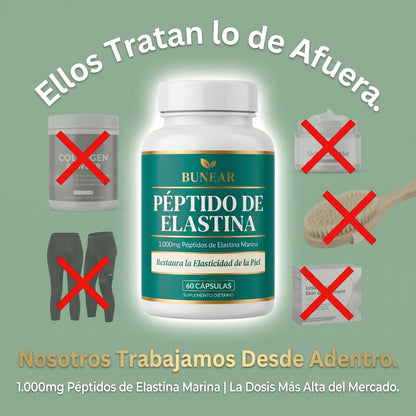 BUNEAR PÉPTIDO DE ELASTINA — FIRMEZA Y ELASTICIDAD DE LA PIEL