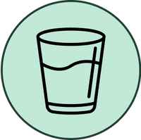 En un vaso de agua o jugo